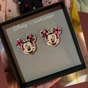 Disney x Baublebar Mickey Mouse Valentines Day Earrings